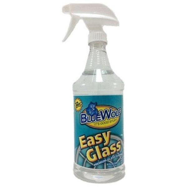 Blue Wolf Sales & Service Blue Wolf Sales & Service BWEGQ Easy Glass Window Cleaner Spray Bottle - 32 oz BWEGQ